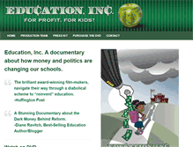 Tablet Screenshot of edincmovie.com
